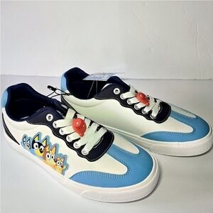 Bluey Women's Low Top , Lace-Up Sneakers